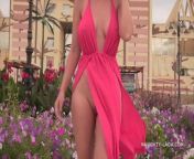 My sex red dress is perfect to flashing in public from lara ma sexy dress