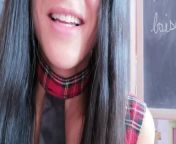JOI FR (EN Sub): Jerk off and listen to my ass stories at school - SOLVEIG from labia xxx