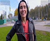 Public Agent Pickup Russian Babe to Sloppy Blowjob & Fucks in Doggy Kiss Cat from czech streets martina