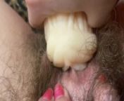 Hardcore clitoris orgasm extreme closeup vagina sex 60fps HD POV from hairy pussy girlfriends hardcore