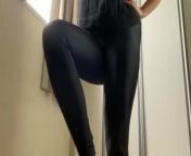 LONG PREVIEW Kiffa in Sexy black legging pants CBT and kick some balls - GIANTESS POV - CBT 7 from giantess schoolgil animation vore crush