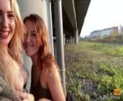 Feeling playful outside with my classmate from public creampio xvideo com