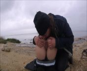 TEEN BUTTHOLE LICKED ON THE BEACH BY A BIKER from 10 beach nange ac