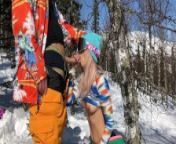 Public Sex with Hot Girl in a Forest at the Ski Resort POV Amateur Couple from 新北市树林区网上怎么全套找薇信7621906选妹网址m2566 com真实服务 ira
