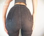 MY HUGE SEXY ASS IN JEANS from ganga