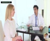 Indian doctor impregnates blonde patient as she begs for sperms in her pussy from chamari ki chudai mms