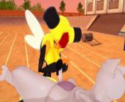 Pokemon - Vespiquen jerks Mewtwo - 3D Hentai from wrestling sexwispike anthro 3d ahegao exp