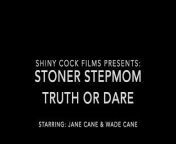 Stoner Stepmom Seduces Stepson with Truth or Dare - Jane Cane from sinye