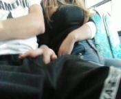An unknown girl make me handjob on the bus. IN PUBLIC from retuponna sexll train bus 3gp sex videos comil actress anja