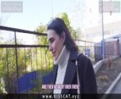 Russian Student Fucks in Ass near University before Lessons 🔥 PUBLIC ANAL 🔥 from nip slip walking street