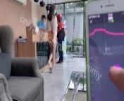 My friend makes me orgasm so hard in a cafe by using remote control toy - Lust 2 from malaysian mms