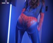 SpiderMan No Way Home XXX Parody, Fuck me in Latex Lingerie Cosplay Part 1 from spider whit