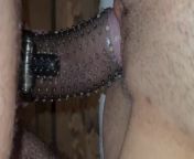 She had a fetish for sex toys cock sleeve and i used a spikey one and a monster cock sleeve xxx from famale condom use