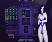 T pose med en cyberkvinde i rummet [Gameplay] from 雷竞技网页游戏【500w。me】 ckw