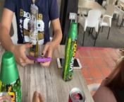 I control my girlfriend's toy in public from juiswild laura
