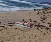 Topless tan girl gets fucked in the beach on the sand, Naemyia from sunny leone sex sea beach