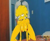 ADULT LISA SIMPSON PRESIDENT - 2D Cartoon Real hentai #2 DOGGYSTYLE Big ANIMATION Ass Booty Cosplay from marege