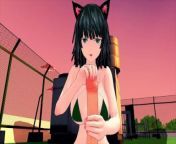 CAT GIRL ONE-PUNCH MAN FUBUKI 3D HENTAI from faruki