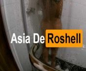 Sneaking on sexy indian girl having shower after work - Asia De Roshell from nethmi roshel