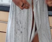Thick Booty Latina Wife in a Revealing Bathrobewith No PANTIES or BRA On from jodhpur bh