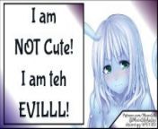 I am NOT cute! I am teh EVILLLL! [SFW Wholesome] from moon blitz asmr earlicking