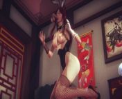 [FAIRY TAIL] Erza in bunny suit makes you cum (3D PORN 60 FPS) from ben10 sex gwen cartoon xxx video 3gpwww