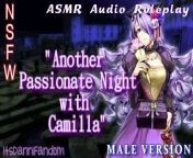 【r18+ ASMR Audio RP】Another Passionate Night with Camilla BoyXGirl【F4M】【NSFW at 13:22】 from 13 ka leak m