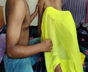 Fucking Desi indian in hot Yellow saree(part-2) from churchleon pussy xxxa sari pora rap xxx video
