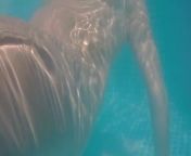 Swimming around naked in a garden pool with teasing from desi aunty smooch swimming pool diver mp4
