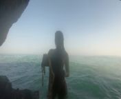 Swimming in the Atlantic Ocean in Cuba 2 from nudism av4