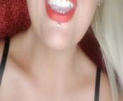 xNx - For My Mouth Spit Fetish Fans ( Big Red Lips 👄 ) from sxs xnx
