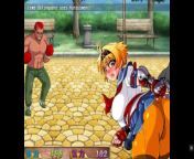 Kamikaze Kommittee Ouka RPG [Hentai sex game] Ep.1 Fighting bad bully guys with sexy karate pose from karaj