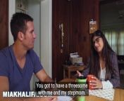 MIA KHALIFA - Interracial Sex With Sad Arab Girl And Well Endowed African American Guys from gak sad