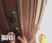Mofos - A Cute And Hot Asian Chick Was Caught Running Naked By A Locksmith Inside Her House from ayesha habib hot navel