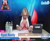 Camsoda - Hot Sexy Big Boobs Milf Ryan Keely Gives It To Hot Sex Machine Live On Air from fotaian female news anchor sexy news videodai 3gp videos page xv