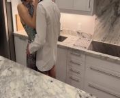 Wife fucked and shared in party dress by husband and friend in kitchen Sloppy Seconds from bbw kitchen fuck