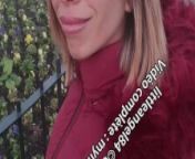 Littleangel84 - Super risky public blowjob at leman lake and creampie in the Swiss countryside from l9k2