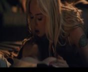 Alien controls mind of hot blondie and make her fuck her sexy bestie from horror tune