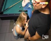 German Slut Anja Has Her Tight Pussy Ravaged By Nerd Guy At The Game Room - AMATEUR EURO from agja