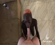 SKINNY African Queen BELLA comes BACK FOR ANAL!! CREAMPIE inside her ASS. from www sauth african girl blac women sex com