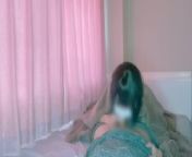 【Yomi_chan】Waking up with a thick blowjob ♡Continuous climax by riding on a cowgirl's back! from japan com