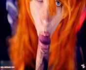 Sloppy Blowjob and Pussy Creampie. Evangelion Asuka Langley - MollyRedWolf from jhuka