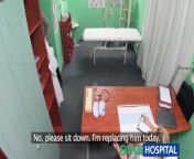 FakeHospital Nurse helps stud get erection from nudis erect man hospital