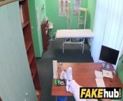 Fake Hospital Doctor gives sexy ebony Brazilian student a hard fucking from desi marwadi doctor pesent hospital sex